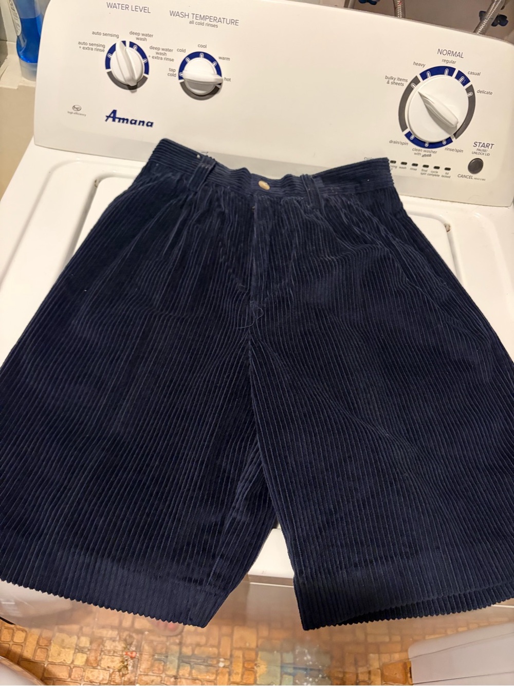 Vintage Eddie Bauer Corduroy High-Waist Shorts